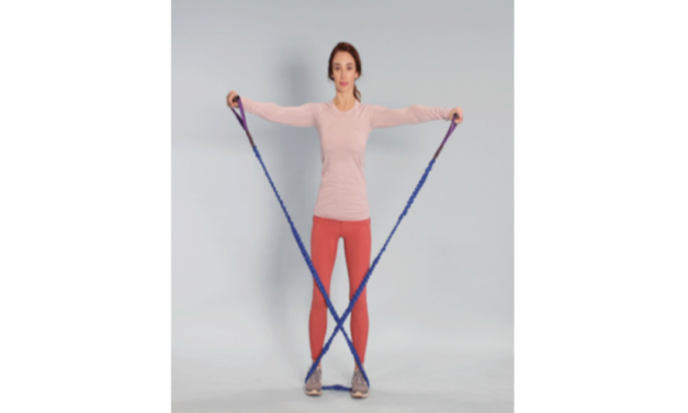 Rubber Band: Standing Lateral Raise